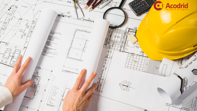 Planos de arquitecto con seguro de responsabilidad civil profesional arquitectos Acodrid