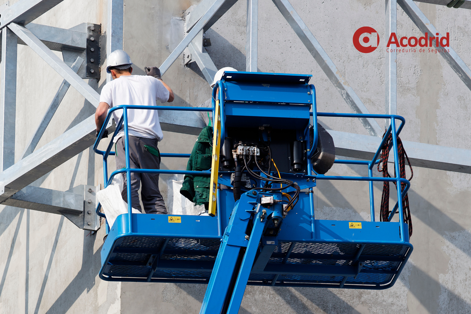 Qué vehículos asegurar elevadora autopropulsada Acodrid