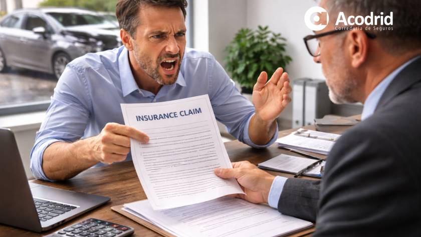 Indemnización inferior por seguro Acodrid