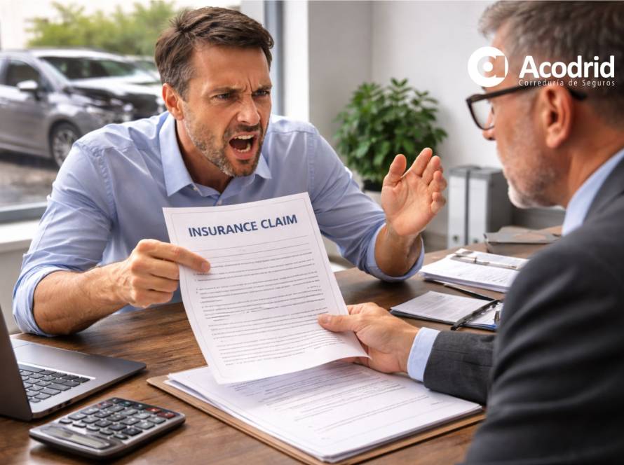 Indemnización inferior por seguro Acodrid
