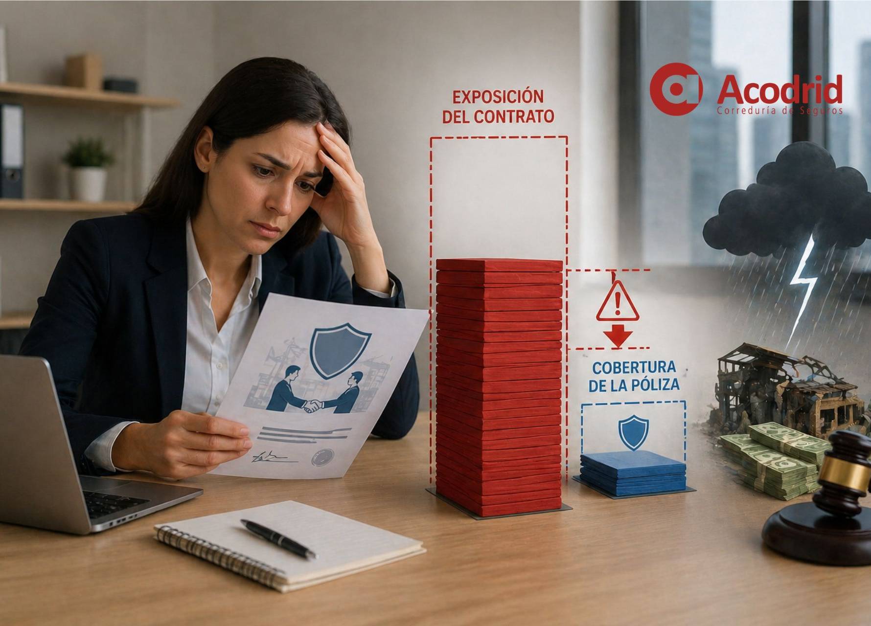 Límites responsabilidad superiores en contrato Acodrid