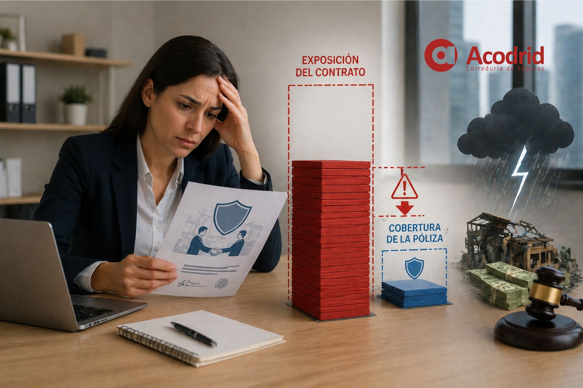 Límites responsabilidad superiores en contrato Acodrid