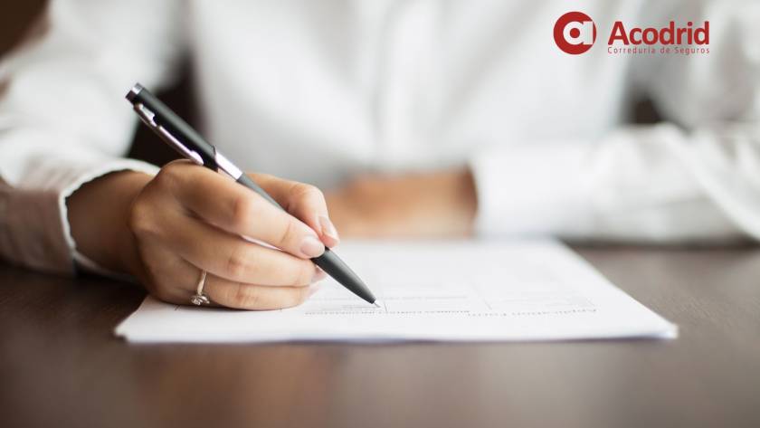 Firmar contrato importante sin asegurar Acodrid
